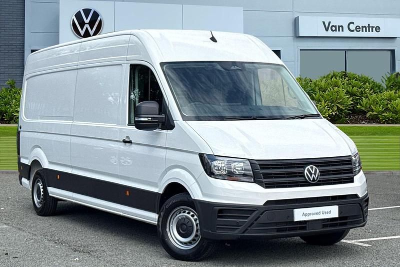 White New 2024 VW Crafter Van | £28,200 (Super price) - Image 1/4