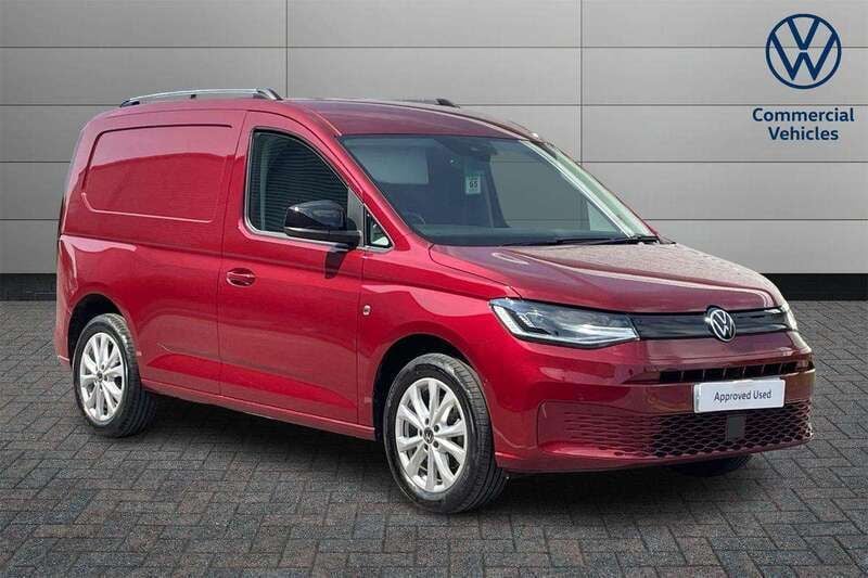 Red Used 2024 VW Caddy Pro MPV | £28,788 (Fair price) - Image 1/4