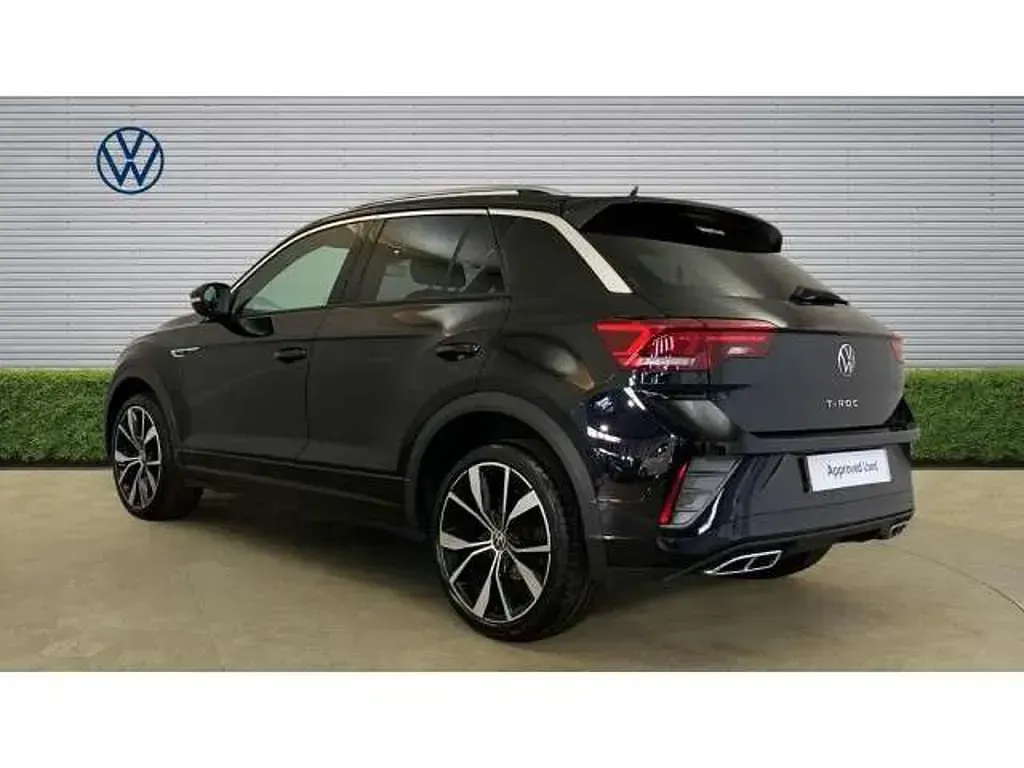 Used VW T-Roc R-line 150 HP (110 kW) 2022 Black SUV