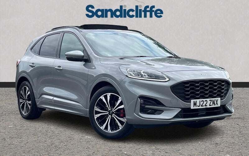 Silver Used 2022 Ford Kuga ST-Line X SUV | £19,286 (A bit pricey) - Image 1/4