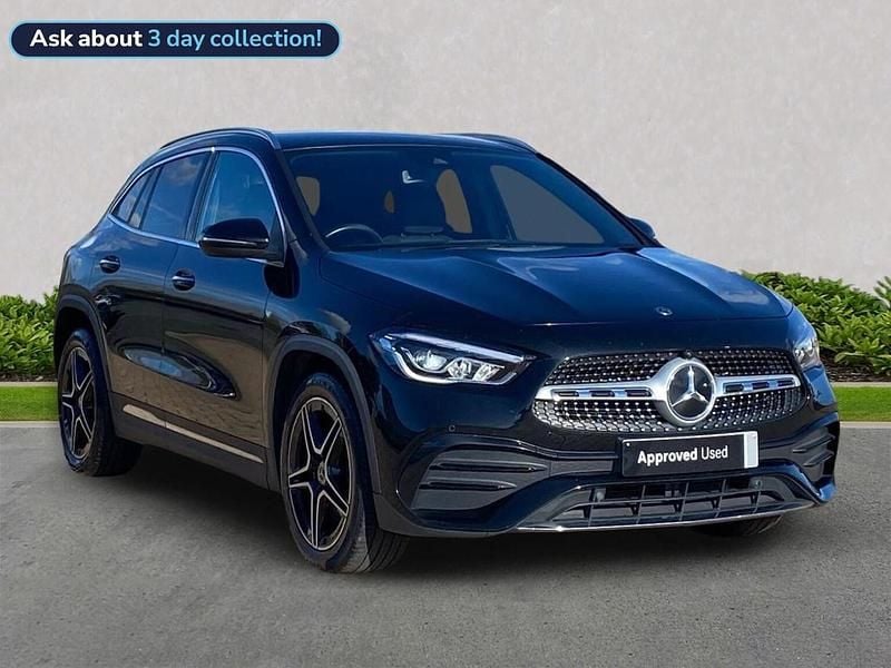 Black Used 2022 Mercedes GLA220 AMG Line Premium SUV | £27,699 (Fair price) - Image 1/4