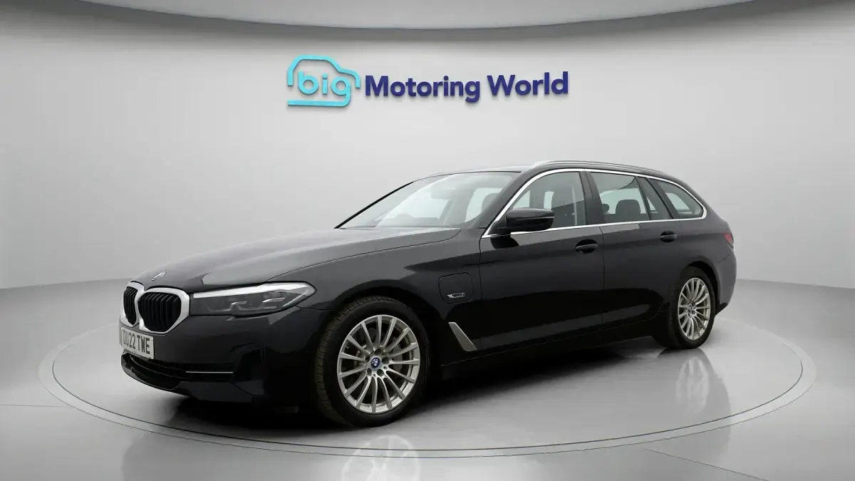 Used BMW 530e 292 HP (214 kW) 2022 Black Estate