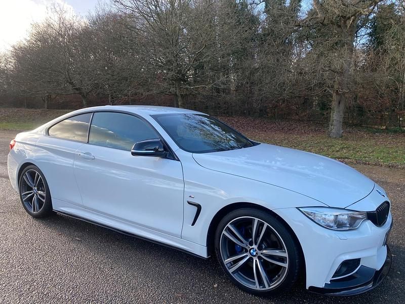 Used BMW 420 M Sport 184 HP (135 kW) 2015 White Coupe