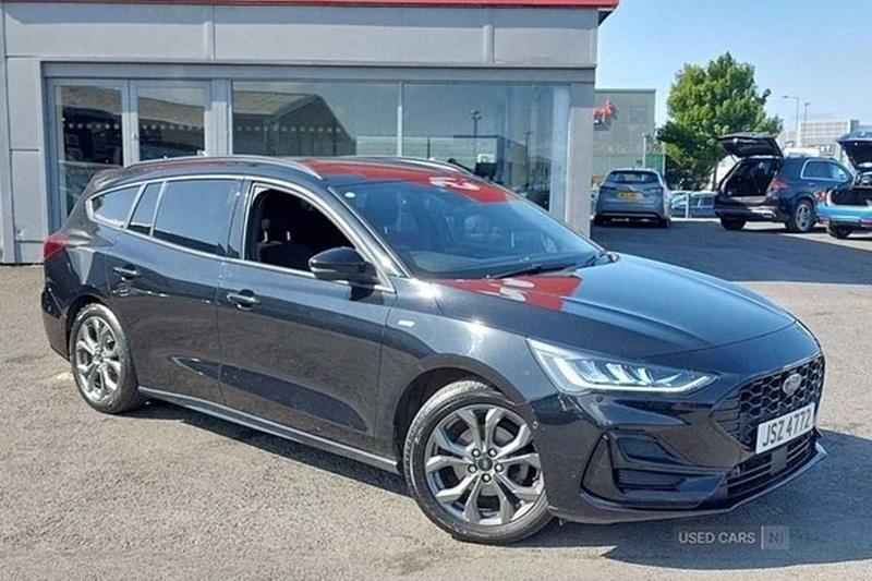 Black Used 2022 Ford Focus ST-Line Estate | £14,990 (Fair price) - Image 1/1
