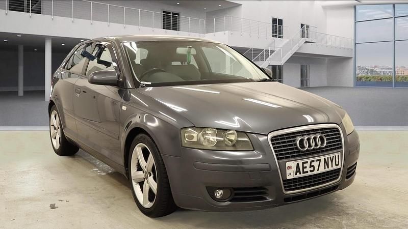 Used Audi A3 Sport 170 HP (125 kW) 2008 Grey Hatchback