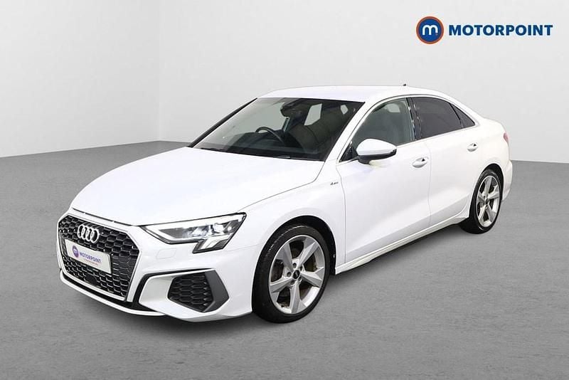 Used Audi A3 S-Line 2020 White Sedan