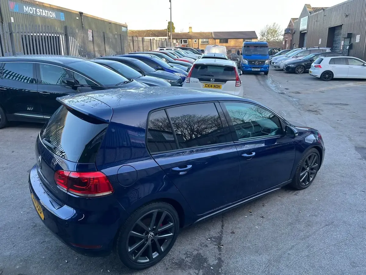 Used VW Golf VI GTD 2011 Blue Hatchback