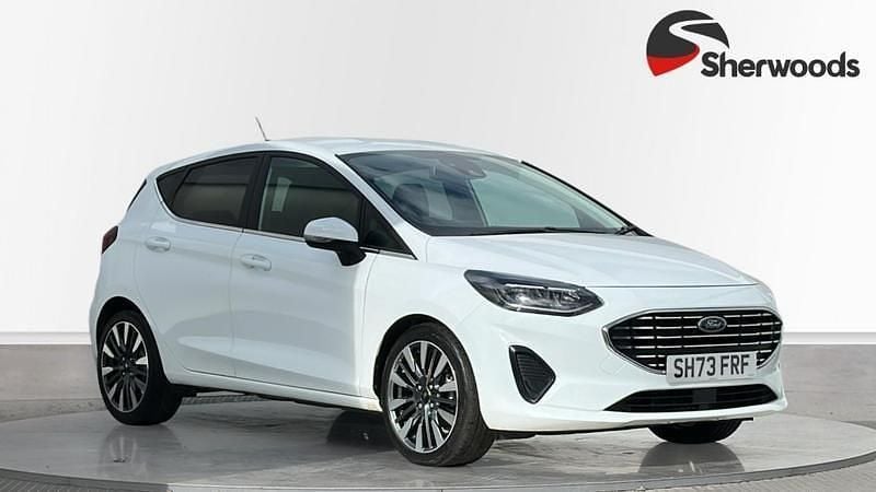 Used Ford Fiesta Titanium X 2023 White Hatchback