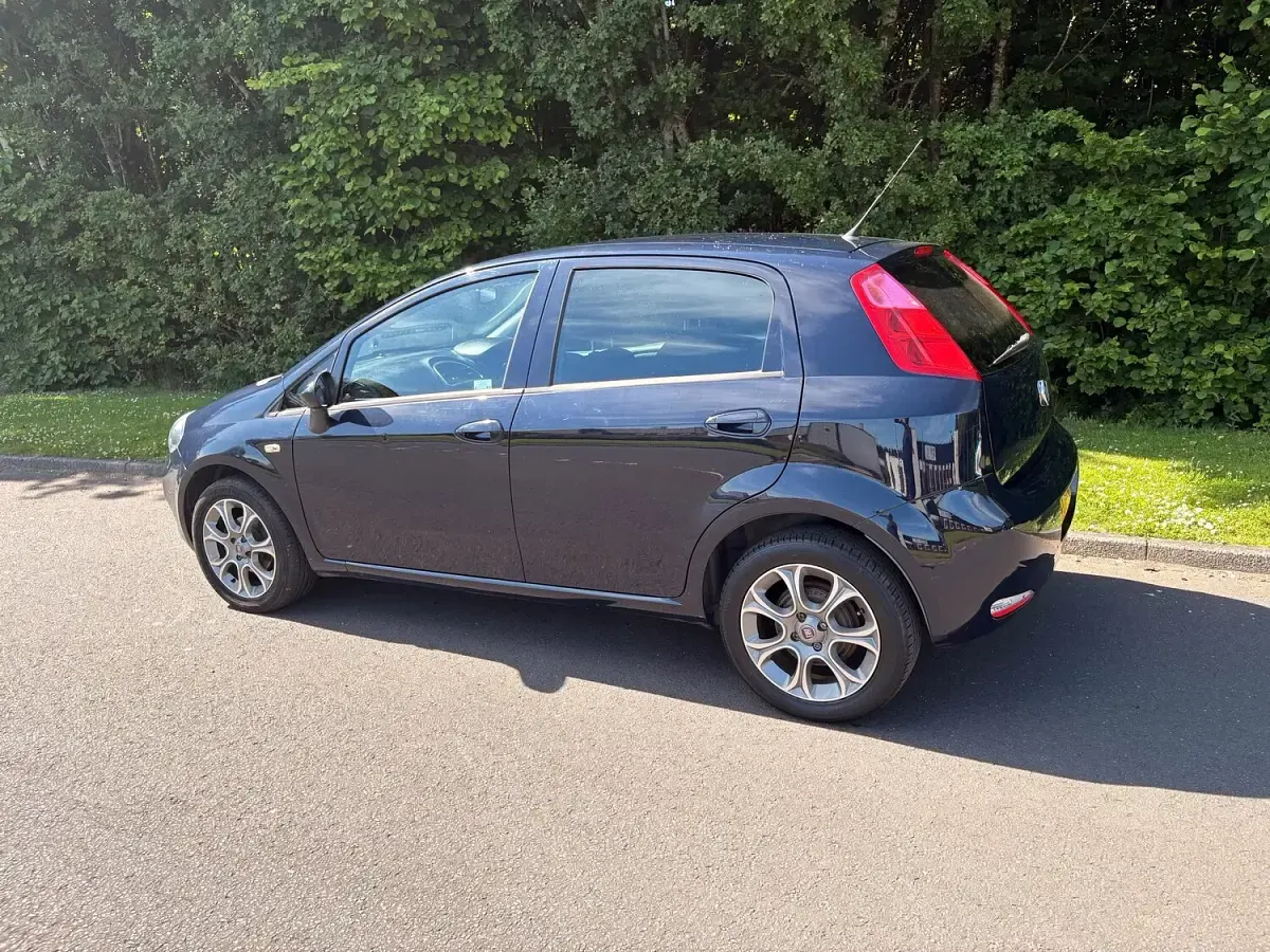 Used Fiat Punto Easy Plus 77 HP (56 kW) 2017 Blue Hatchback