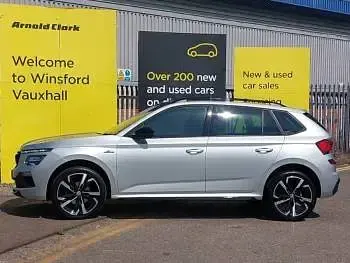 Used Skoda Kamiq Monte Carlo 116 HP (85 kW) 2024 Silver SUV