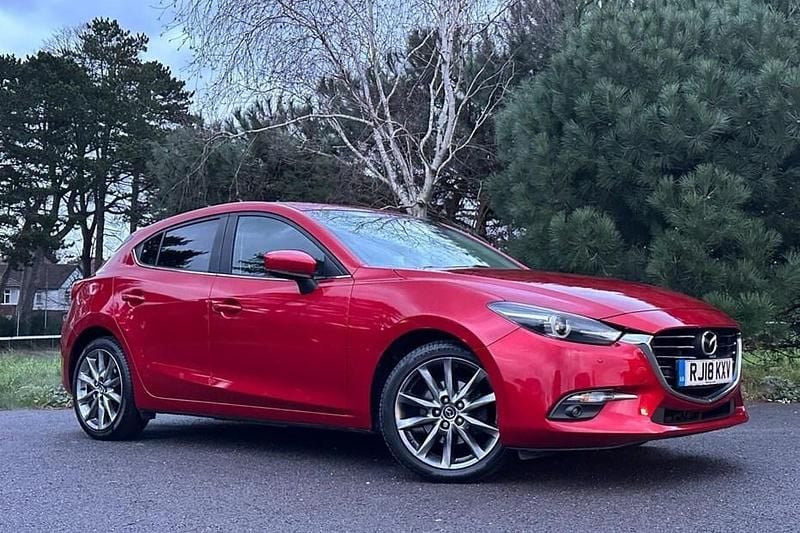 Red Used 2018 Mazda 3 Inclusive Hatchback | £9,990 (Fair price) - Image 1/1