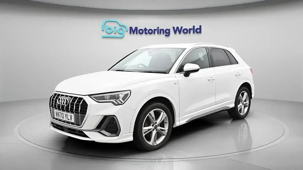 Usado Audi Q3 S-Line 150 HP (110 kW) 2020 Branco SUV