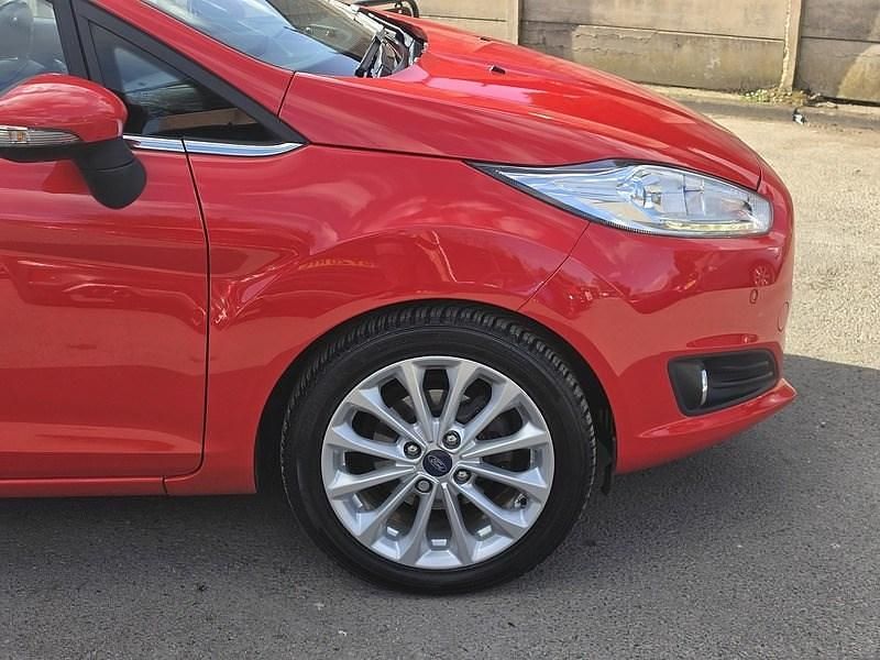 Used Ford Fiesta Titanium X 2017 Red Hatchback