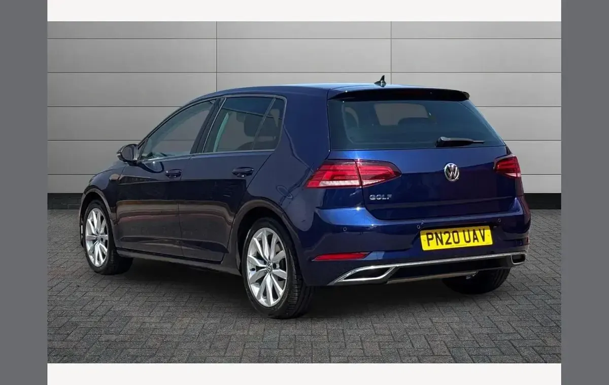 Used VW Golf VIII GT 148 HP (108 kW) 2020 Blue Hatchback