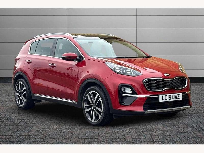 Red Used 2019 Kia Sportage 2 SUV | £15,495 (Fair price) - Image 1/2
