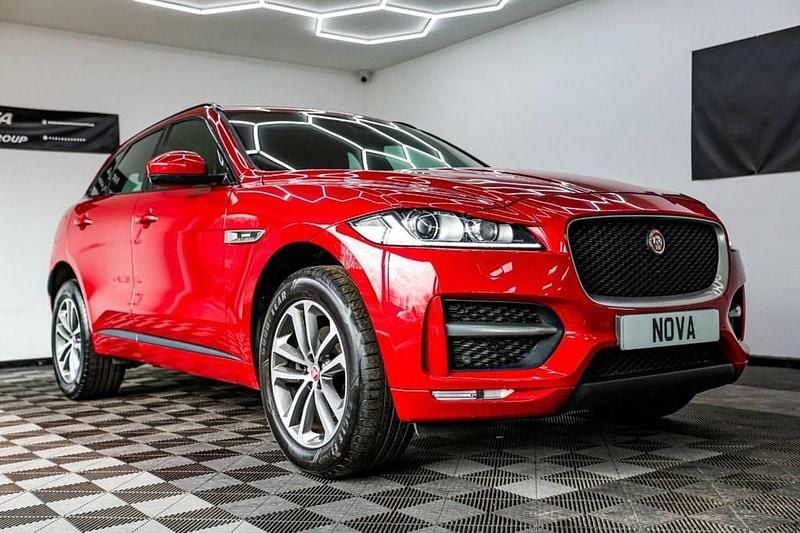 Used Jaguar F-Pace R-Sport 180 HP (132 kW) 2020 Red SUV
