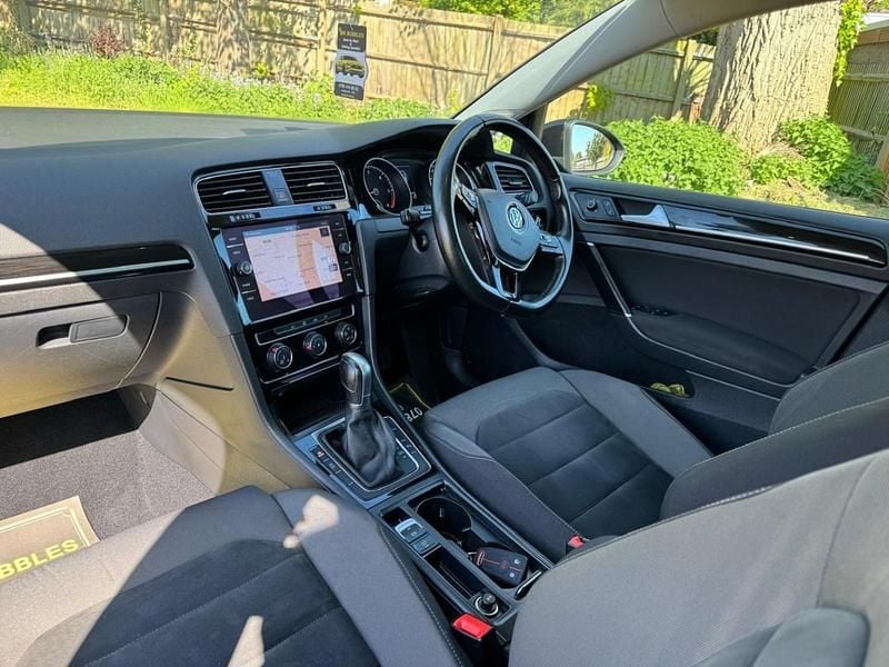 Used VW Golf VII GT 150 HP (110 kW) 2017 Black Hatchback