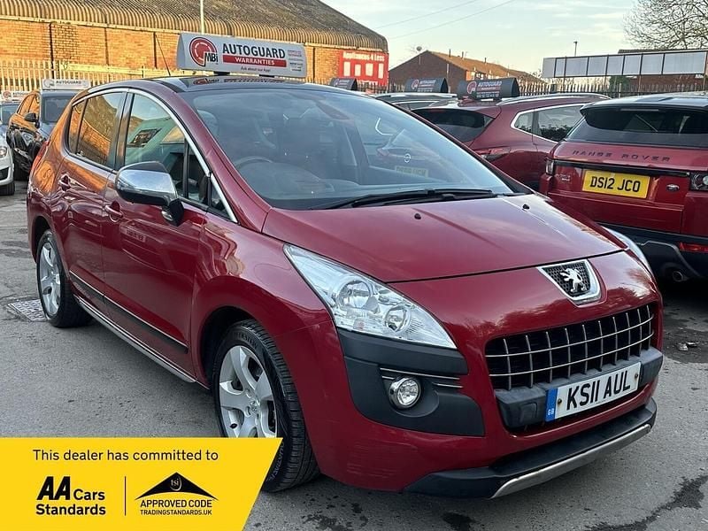 Used Peugeot 3008 150 HP (110 kW) 2011 Red Estate