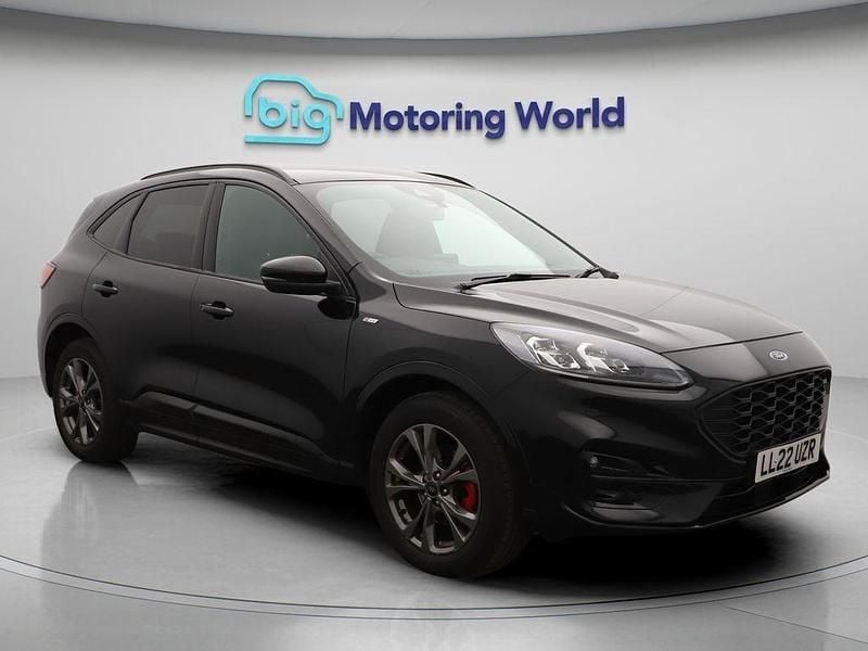 Black Used 2022 Ford Kuga ST-Line SUV | £19,200 (Good price) - Image 1/4