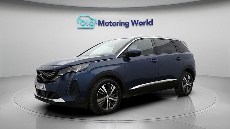 Used Peugeot 5008 Allure Premium 131 HP (96 kW) 2021 Blue SUV