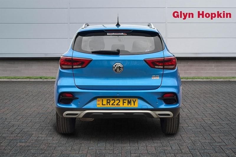 Used MG ZS Exclusive 111 HP (81 kW) 2022 Blue SUV