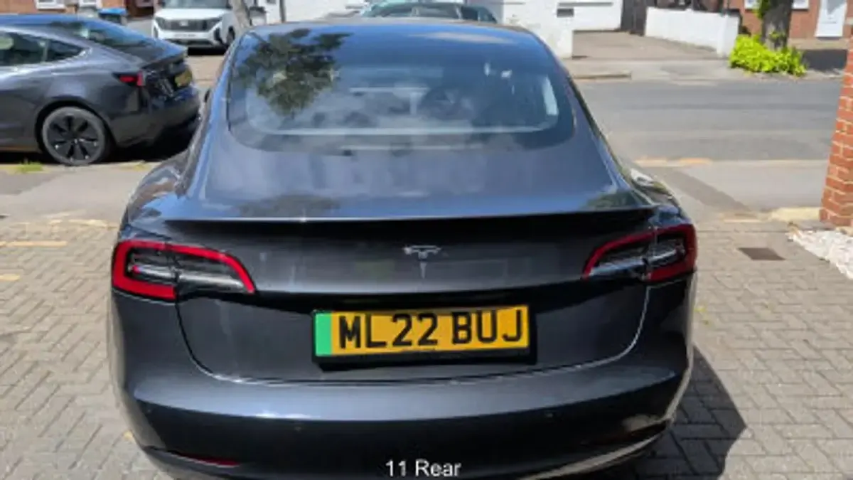 Used Tesla Model 3 Standard Range 2022 Grey Sedan