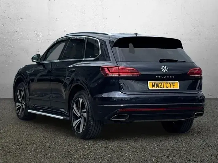 Used VW Touareg R-line 231 HP (169 kW) 2021 Blue SUV