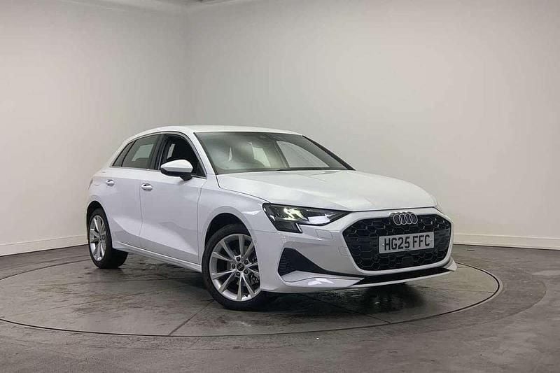 White Used 2025 Audi A3 Sport Hatchback | £24,900 (Good price) - Image 1/4