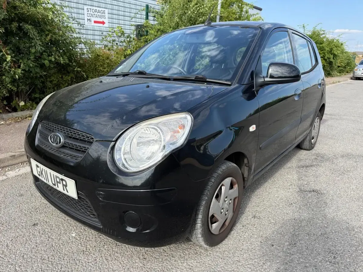 Used Kia Picanto 61 HP (44 kW) 2011 Black Hatchback