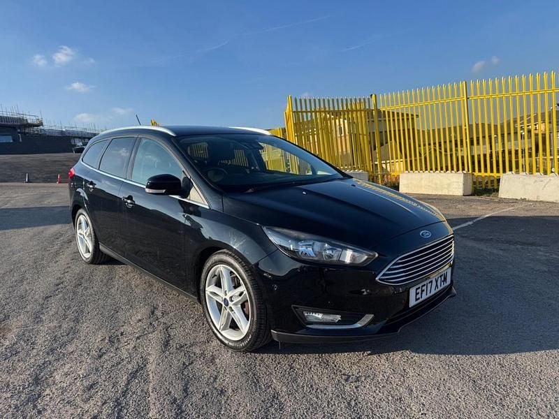 Used Ford Focus Titanium 2017 Black Estate