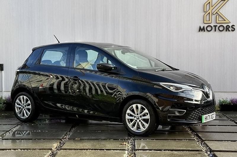 Black Used 2021 Renault Zoe Iconic Hatchback | £7,700 (Good price) - Image 1/1