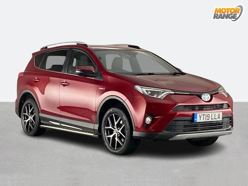 Used Toyota RAV4 Hybrid Design 2019 Red SUV