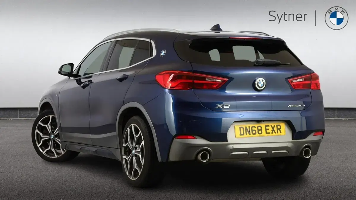 Used BMW X2 M Sport 187 HP (137 kW) 2018 Blue SUV