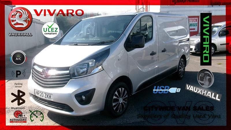 Used Vauxhall Vivaro Sportive 125 HP (91 kW) 2020 Silver MPV