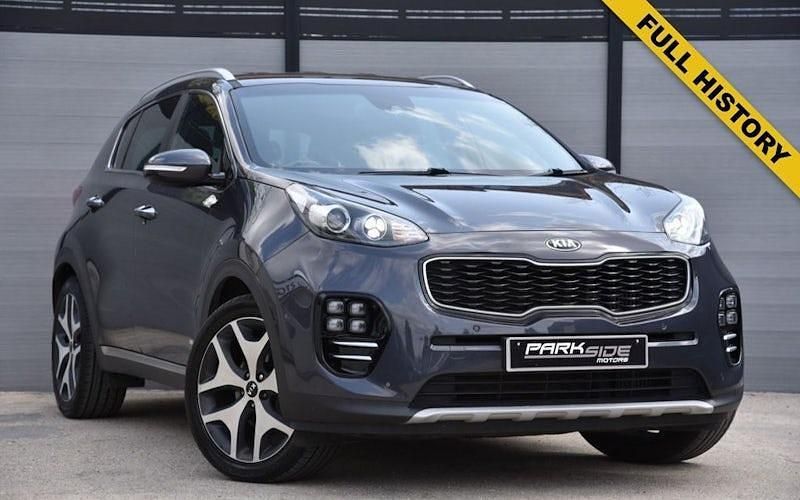 Silver Used 2017 Kia Sportage GT-Line SUV | £10,350 (Good price) - Image 1/4