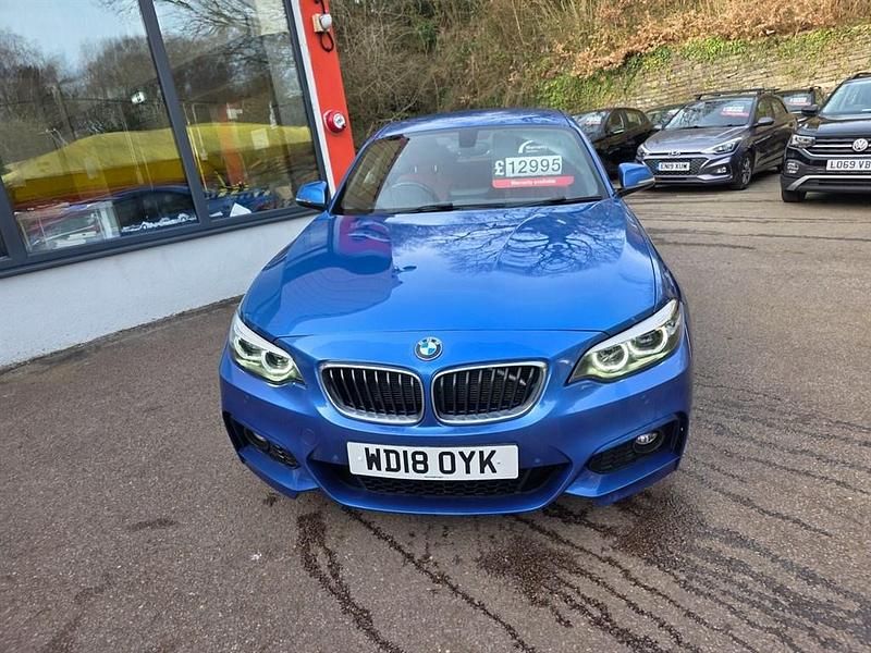 Used BMW 218 M Sport 2018 Blue Coupe