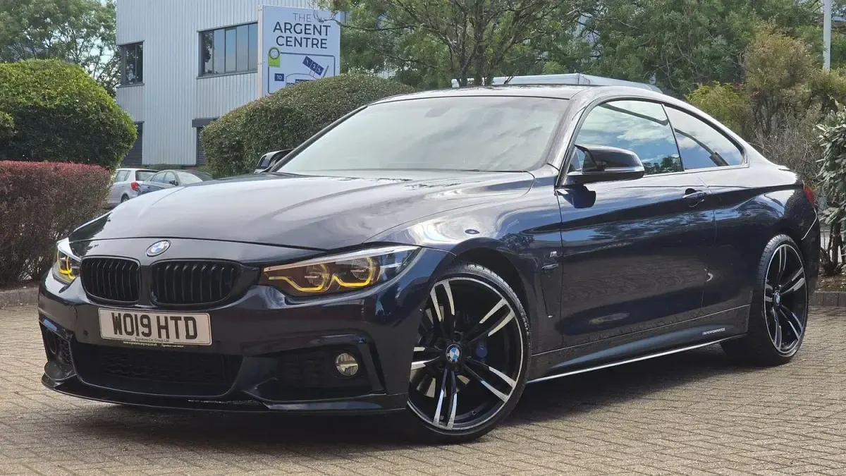 Used BMW 420 Coupé M Sport 2019 Blue Coupe