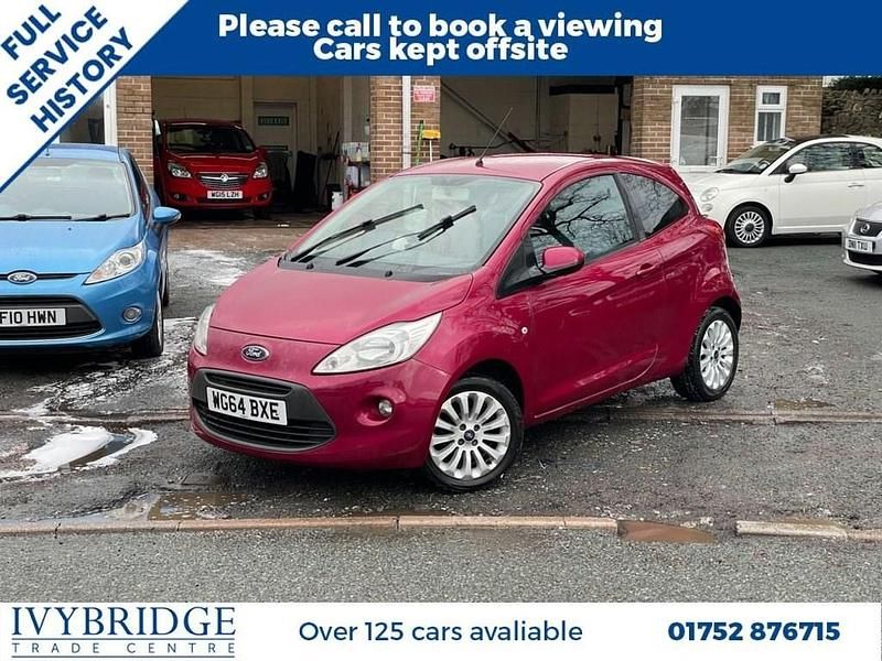 Red Used 2014 Ford Ka Zetec Hatchback | £4,495 (Fair price) - Image 1/2