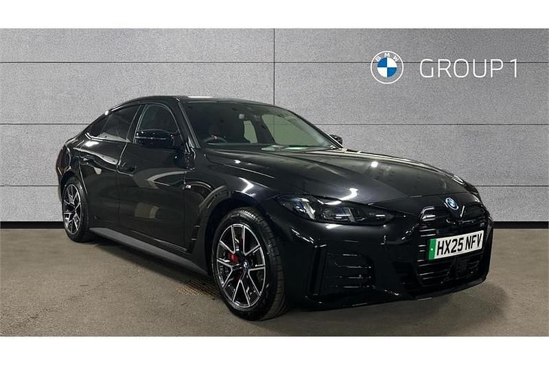 Black New 2025 BMW i4 Shadowline Sedan | £48,989 - Image 1/4