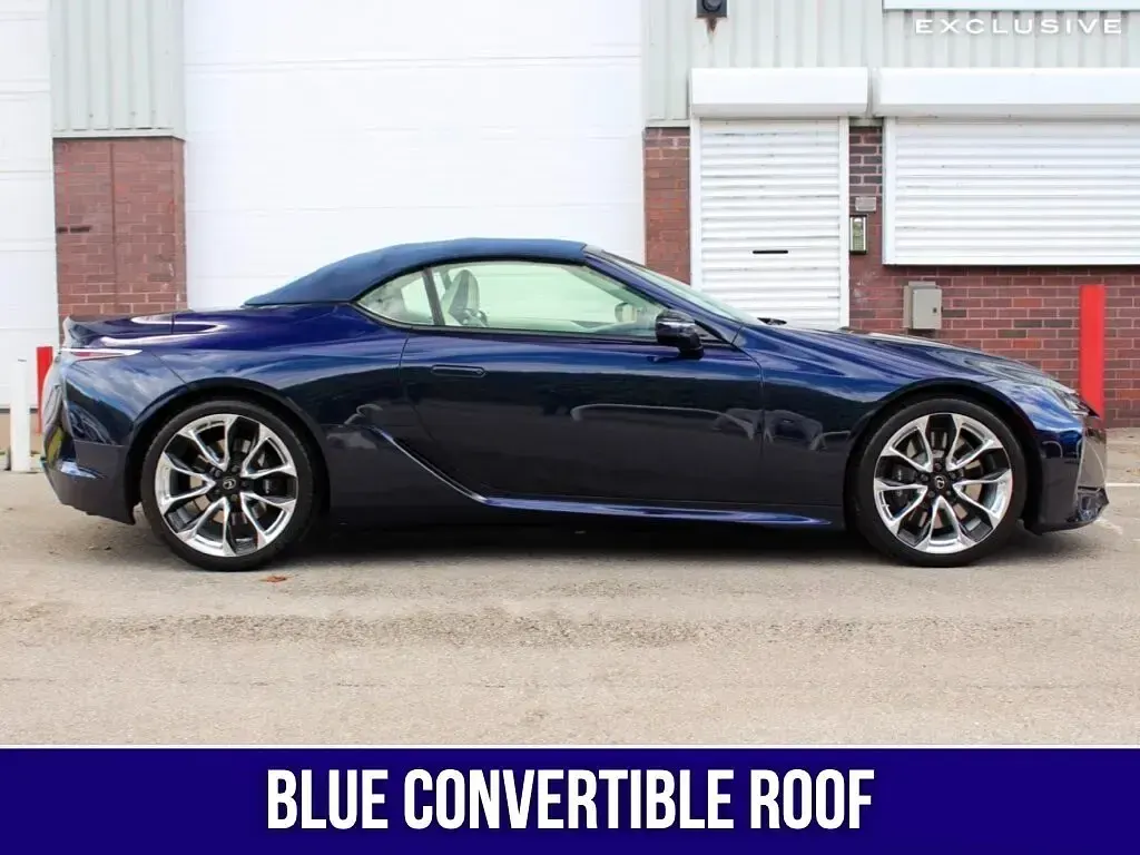 Used Lexus LC 500 2023 Blue Cabriolet