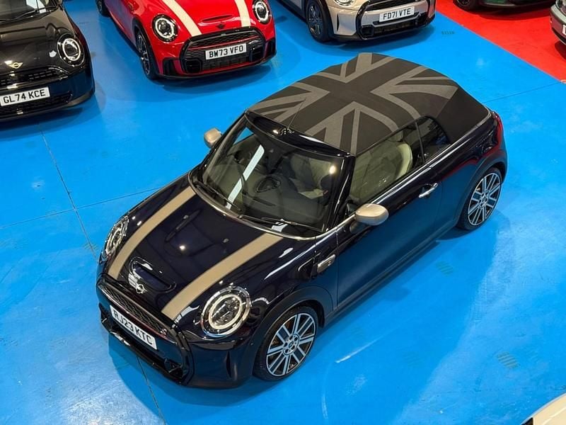 Used Mini Cooper S Cabriolet Exclusive 2023 Blue Cabriolet