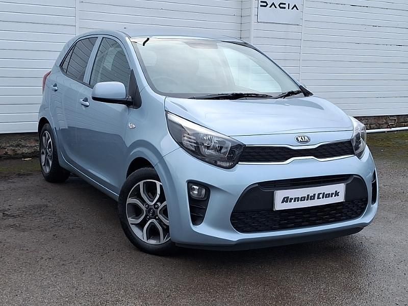 Used Kia Picanto 2019 Blue Hatchback