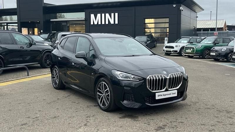 Used BMW 218 Active Tourer M Sport 150 HP (110 kW) 2022 Black MPV