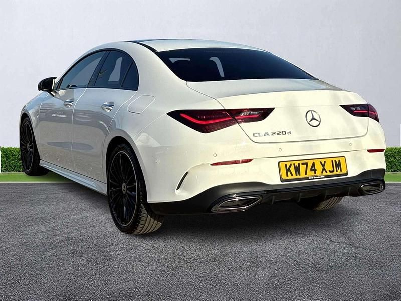 Used Mercedes CLA220 AMG Line Premium Plus 2025 White Sedan