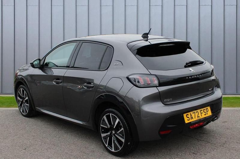 Used Peugeot 208 GT 99 HP (72 kW) 2022 Grey Hatchback