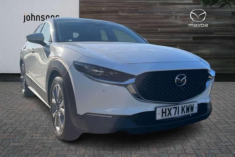 White Used 2021 Mazda CX-30 Inclusive SUV | £15,935 (Fair price) - Image 1/4