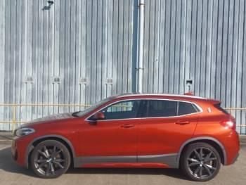 Used BMW X2 M Sport 190 HP (139 kW) 2018 Orange SUV