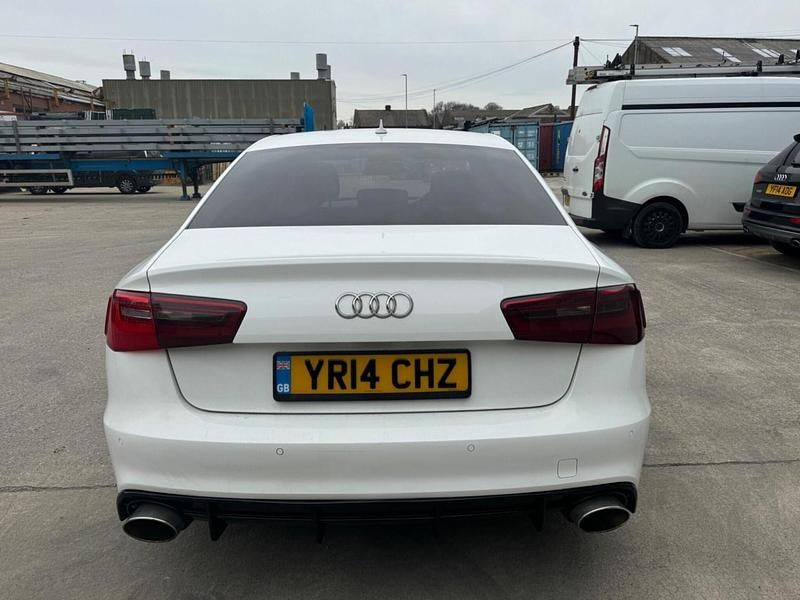 Used Audi A6 Black Edition 2014 White Sedan