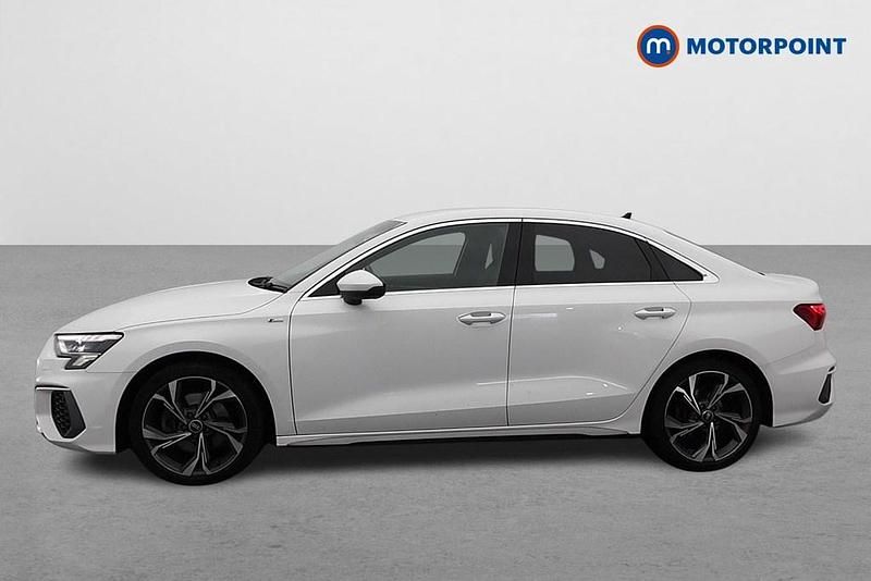 Used Audi A3 S-Line 2021 White Sedan