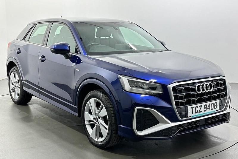 Used Audi Q2 S-Line 150 HP (110 kW) 2021 Blue SUV